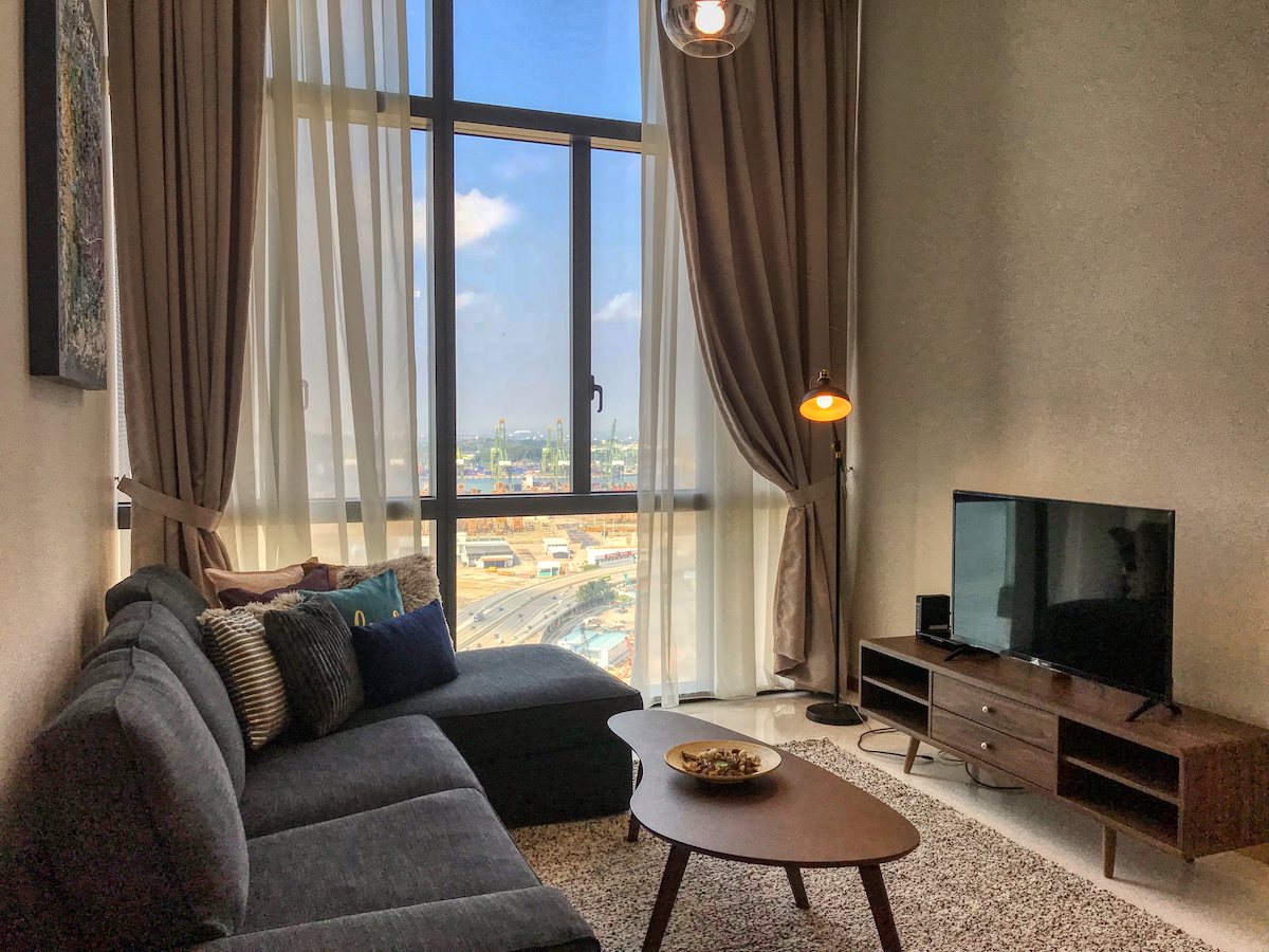 outside view singapore apartments