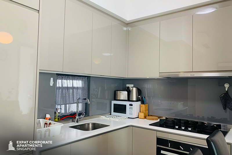 Fully Equipped Kitchen Service apartments in Singapore